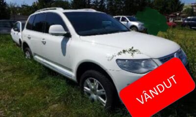 Autoturism marca Volkswagen Touareg - a treia licitatie